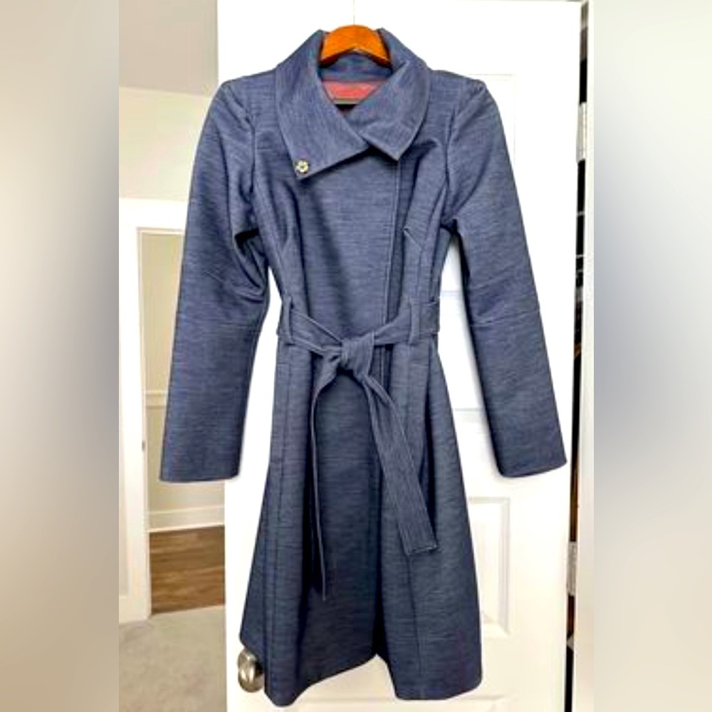 De Novo by Elizabeth Holliday Trench Coat - size 6